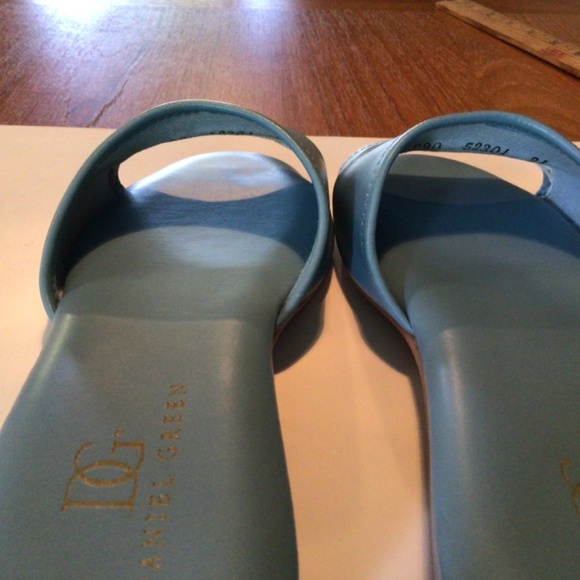 Vintage slip on slide sandals slippers size 9 - Picture 6 of 6